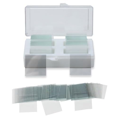 Standard Microscope Cover Slips, #1 Thick, 22x22mm, Karter Scientific 211Z3 (Pack of 200) - style: Pack of 200
