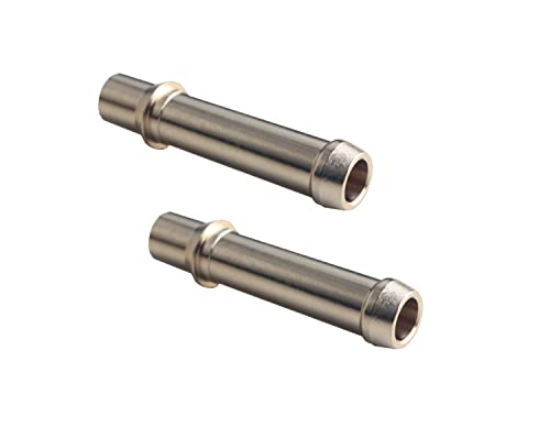 DEWHEL 2pcs Brass 397 Transmission Line Fitting Kit Fits for GM 1996 and Later Snap-in Style Lines