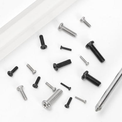 1200PCS Metric Micro Screws - M1 M1.2 M1.4 M1.6 M1.7 M2.4 M2.5 M3