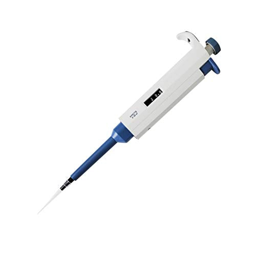Variable Volume Single Channel Pipette, Adjustable Pipettor, 2-20 microliter - size: 2-20µl