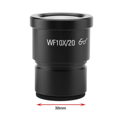 Microscope Lens 10X Telescope Accessories Eyepieces Wide Field Stereo Microscope Eyepieces Mounting Size 30mm