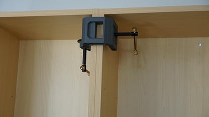 Massca Dual Action Case Clamp – Frameless Cabinet Clamp for 3D Alignment, Cabinet Installation Tool for Kitchen & Bath Cabinets, Commercial Casework, Closets & Garage Systems, Woodworking Clamp