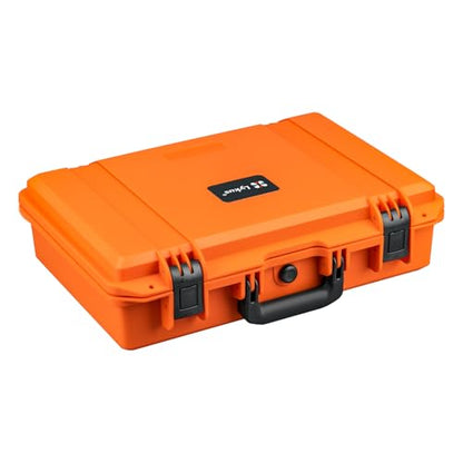 Lykus HC-4410 Waterproof Hard Case with Foam, Inner Size 15.75*10.24*3.94in - color: Orange, size: HC-4410