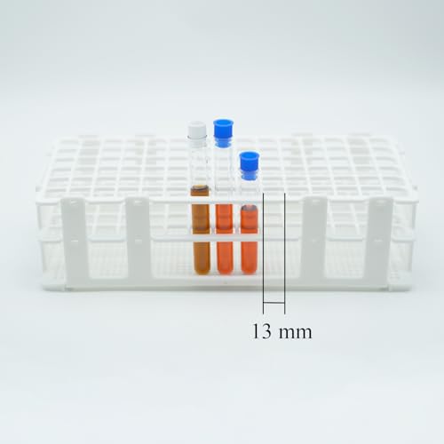 3 Pcs Detachable Plastic Test Tube Rack, 90 Holes Each, 13mm Diameter - color: White, size: 90 Holes-13mm
