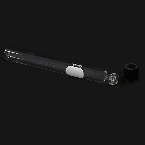 40pcs 30ml Serological Test Tubes with Black Bakelite Screw Caps - color: 40pcs of Vol.30ml with black screw caps