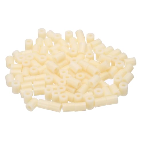 PATIKIL M3 Electrical Outlet ABS Spacers, 120 Pcs 3.2mm ID, 7mm OD, 9mm Length Washer Spacer Assortment Plastic Round Without Threaded,Switch and Receptacle Spacers for M3 Screws - size: 3.2mm ID x 7mm OD x 9mm Length