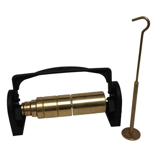14008 Brass Slotted Weight Set – 8 Pieces