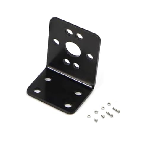 TT Motors Mounting Bracket Holder L Fixed Seat Gear Reduction Motor Holder Bracket with for TT Motors - size: TT Motor Bracket