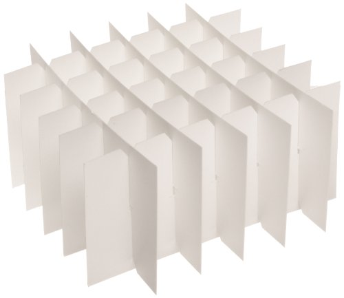 Heathrow Scientific HD2860T Cardboard Cryogenic 36 Cell Partition for 15mL Tubes (Pack of 10)