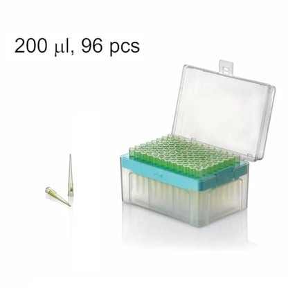 Laboratory Universal Pipette Tips Set with Racks: 10 μl, 200 μl and 1000 μl