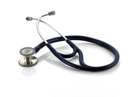 ADC Adscope 601 Convertible Cardiology Stethoscope, AFD Tunable Technology - color: Navy