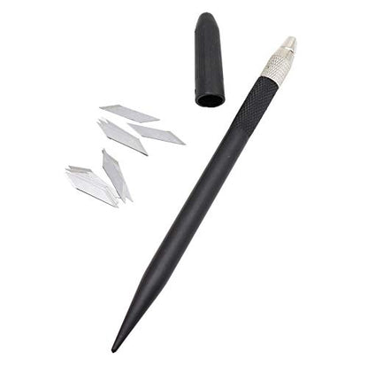 18pcs Crafts Basic Model Tool Kit, Hobby Building Tools Set with Hobby Clippers Model Tweezers for Plastic Model Car Dollhouse