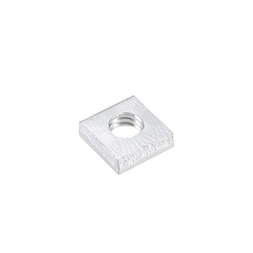 uxcell Square Nuts M3x6mmx2mm Zinc-Plated Metric Coarse Thread Assortment - size: M3x6mmx2mm