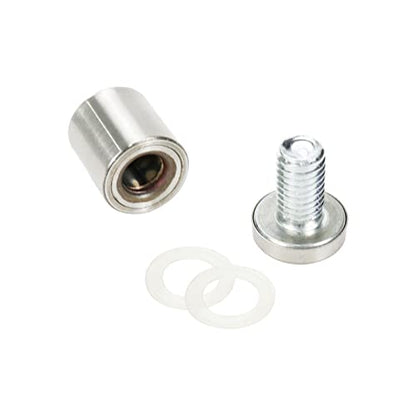 Sign Standoff Screws 0.75" Dia 1.06" Length Glass Standoff Bolts Stainless Steel 3/8" Thread Dia Advertising Screws - 8pcs - size: 0.75" Dia x 1.06" Length 8pcs