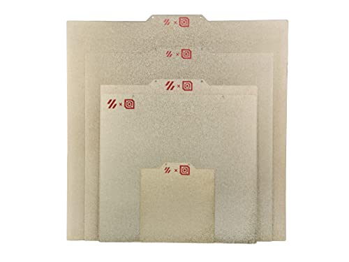 LDO Voron 3D Printer Double-Sided Textured PEI Powder-Coated Spring Steel Sheet (355 mm x 355 mm, with Magnetic Sheet)