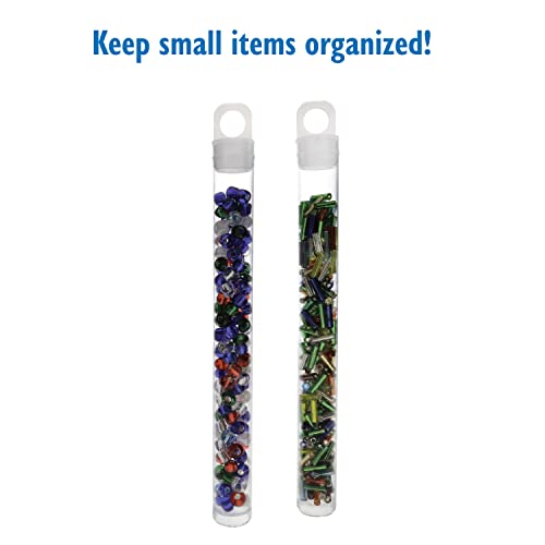 The Beadsmith Friction Tube Variation - size: 4" Long - 3/8" Dia - 100 Per Bag