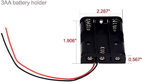 (Pack of 8) 1AA 2AA 3AA 4AA and 1AAA 2AAA 3AAA 4AAA Battery Holders