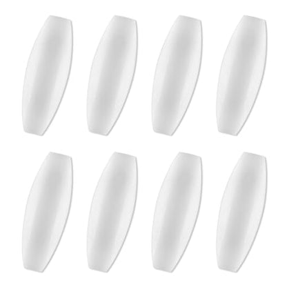 8Pcs PTFE Coated Magnetic Stir Bars, Olive Shape, Magnetic Stir Rod 45mm/1.77inch - size: 45mm/1.77 inch