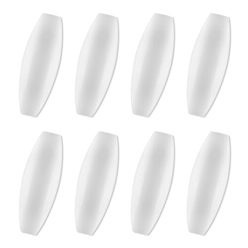8Pcs PTFE Coated Magnetic Stir Bars, Olive Shape, Magnetic Stir Rod 45mm/1.77inch - size: 45mm/1.77 inch