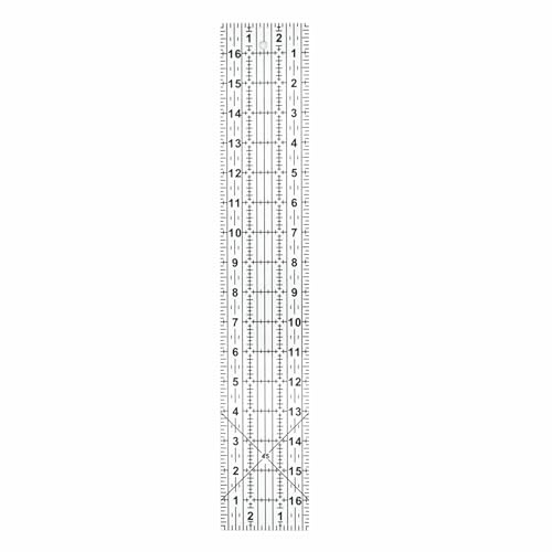 Quilting Ruler,Quilting Templates,Sewing Quilt Rulers,Acrylic Curved Corner Cutter,Precision Fabric Cutting Patchwork Tool for Quilting Sewing Craft DIY Projects,Transparent 3"x17" - color: Transparent