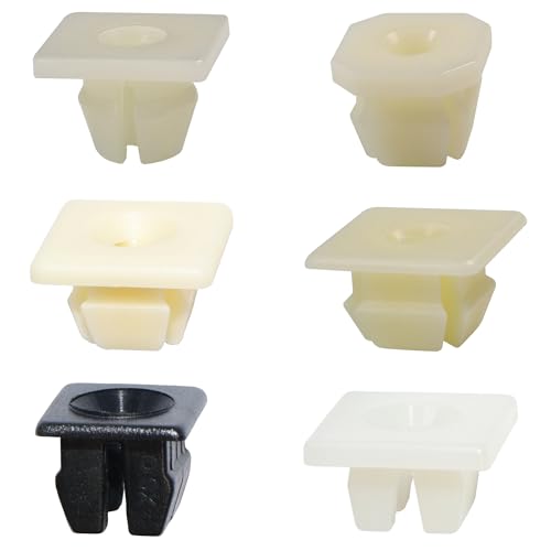 244pcs Grille, Headlight Bezel Nylon Nut & License Plate Nut #6,#8,#10,#14 - size: 15 Size 244pcs