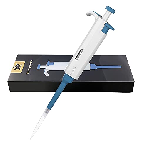 100-1000μL Micropipette High-Accurate Pipettor Adjustable Variable Volume Single-Channel Pipette for Laboratory - size: 100-1000μL