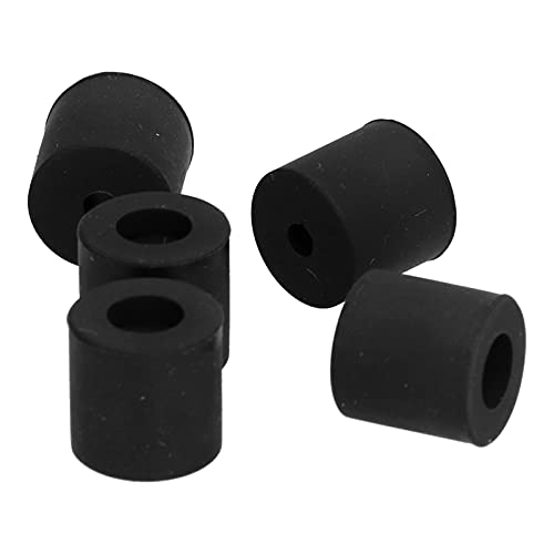 10PCS Silicone Insulated 3D Printer Heatbed Parts 16mm Vibration Dampener Buffer Tubes for 3D Printers - Heat Bed Tool Replacement Accessories