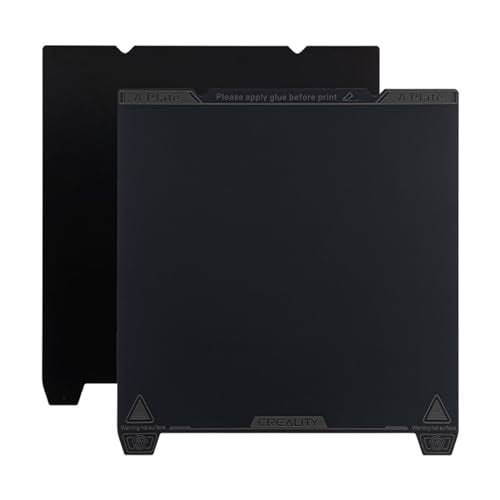Creality K1 Max Build Plate Kit 315 * 310mm, High-Strength Spring Steel Platform with Smooth PEI Surface and Soft Magnetic Sticker for K1 Max, Ender 3 Max Neo, Ender 3 S1 Plus 3D Printers - style: K1 Max Smooth PEI Plate