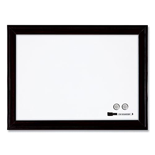 Quartet Magnetic Dry Erase Board, 17" x 23" Whiteboard/White Board, Black Frame (79282) - size: 17"W x 23"H