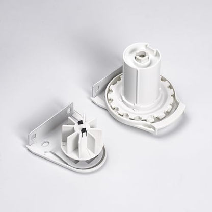 Rollerhouses RHSA38-A 38mm Metal Roller Blind Fittings Repair Parts Kit Brackets Heavy Duty 1.5 Inch/Rollease Skyline Roller Shade Mounting Brackets - style: 1.5 Inch(38mm) Shade tube