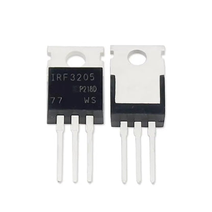 10PCS IRF3205 Power N-Channel MOSFET Transistor 55V 110A TO-220 - color: IRF3205-TO-220-10pcs