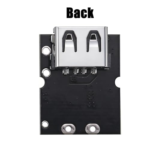 5Pcs Type-C 5V 2A Lithium Charger Boost Power Module with LED