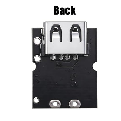 5Pcs Type-C 5V 2A Lithium Charger Boost Power Module with LED