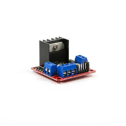 ShillehTek L298N Motor Driver Controller Board Module for Stepper Motor & DC Dual H-Bridge | Compatible with Raspberry Pi, Arduino, Smart Car Projects, Power UNO, MEGA R3, Mega2560