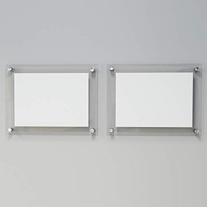 uxcell 3/4 Dia x 1"(19x25mm) Standoff Screws Wall Mount Sign Holders Acrylic Glass Nails 10pcs - size: 19mmx25mm