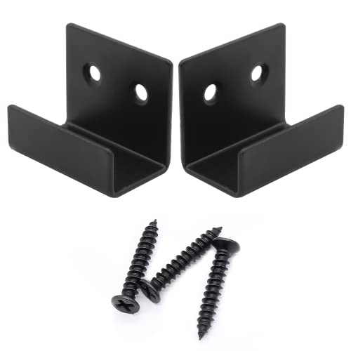 8 Pcs Black 20mm / 0.97 Inch Stainless Steel Tile Bracket, - size: Black 20mm/0.97"