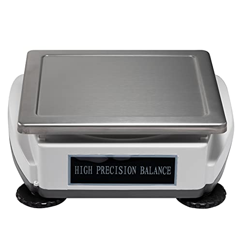FLB Lab Scale 2000g 0.01g Digital Analytical Balance Top Loading Scale - style: 2000g x 0.01g (Square Tray) With Calibration Weights
