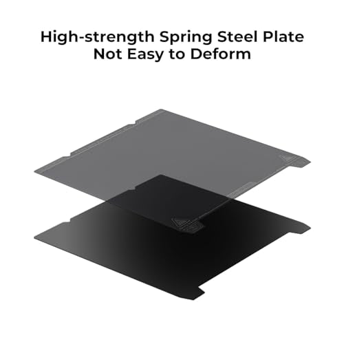 Creality K1 Max Smooth PEI Build Plate 315 * 310mm Without Soft Magnetic Sticker, High-Strength Spring Steel Platform with Smooth PEI Surface for K1 Max, Ender 3 Max Neo, Ender 3 S1 Plus 3D Printers - style: K1 Max PEI Build Plate