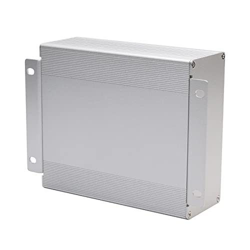 Aluminum Project Box 4.72x1.85x4.21in Split Enclosure for DIY PCB - size: Silver, 4.72*1.85*4.21 inch(LHW)