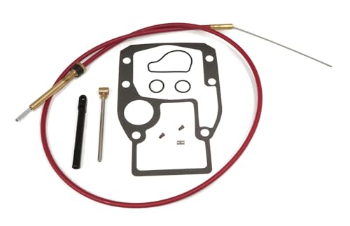 The ROP Shop | Shift Cable Kit for 1986-1993 OMC Cobra Sterndrive Engines, Non Pre-Alpha Drives