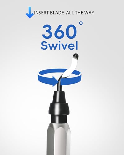 11-Blade HSS Deburring Tool for 3D Printing, Metal, Resin and Pipe