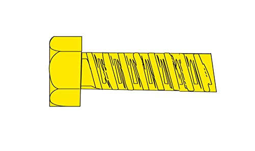 Woodland Scenics 1-72 3/8" Hex Head Machine Screw (5)