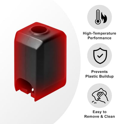 11Pcs Hotend Silicone Sock for Bambu Lab X1/X1C/P1P/P1S - size: For X1/ P1 Series