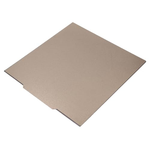 Spring Steel PEI Build Plate with Matte Texture 332x340mm for Raise3D Pro2 PRO 2 Plus 3D Printer Double Sided Magnetic Base