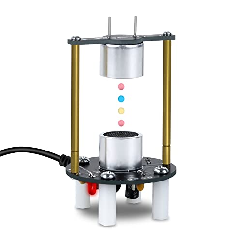 ICStation Ultrasonic Levitation Soldering Practice Kit, Standing Wave Controlled Levitation DIY Soldering Kit for STEM Learners, Classroom Demonstrations & Hands-On Electronics Practice