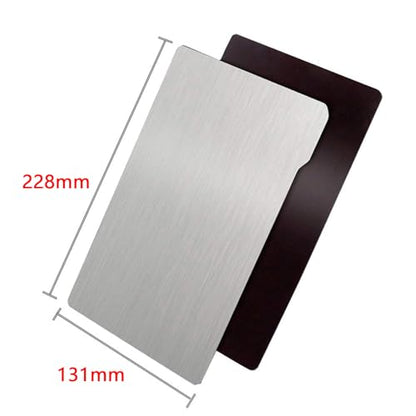 KOYOFEI 1PC Resin 3D Printer Flex Build Plate for Anycubic Photon Mono M7, M7 Pro, Spring Steel Flexible Plate and Magnetic Base Platform for Photon Mono M7, M7 Pro - size: M7 Pro(228*131mm)