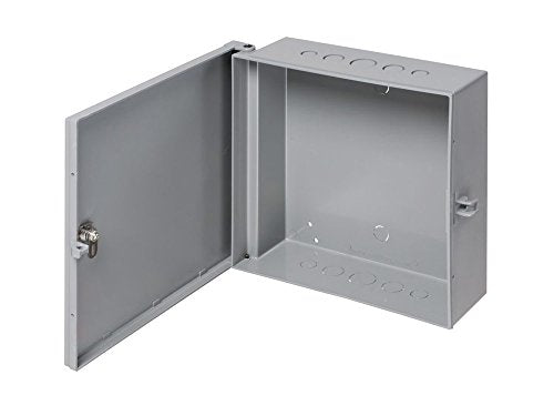 Arlington EB1111-1 Electronic Equipment Enclosure Box, 11" x 11" x 3.5", Non-Metallic, 1-Pack - style: 11" x 11" x 3.5"