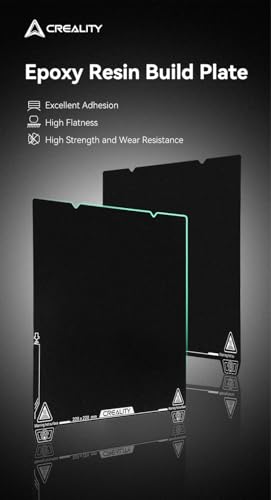 Creality Ender 3 V3 SE 3D Printer Build Plate Kit, Double Side Epoxy Resin Platform, for Ender 3/V3 SE/V3 KE/CR 10 SE/Ender 3 S1/S1 Pro/Ender 5 S1/K1, 235×235mm - style: Ender 3 V3 SE Build Plate