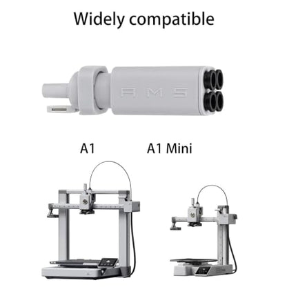 Bamboo Lab A1/A1 Mini AMS Lite Filament Hub Five Way Components Switch consumables Multi-Color Printing for Bambu Lab 3D Printer Parts - style: AMS Lite Filament Hub