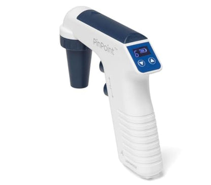 United Scientific™ Pinpoint™ Pipette Controller, Pipette Filler, Includes Desk Stand, Wall Mount, Extra Filter, and AC Adapter with USB Connection, 1 Each